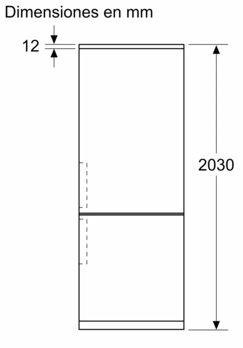 BALAY 3KFD855NI Cristal Negro - Frigorífico Combi No Frost