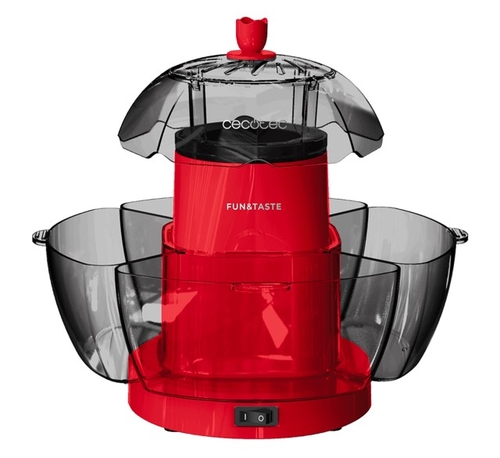 CECOTEC FUN&TASTE P'CORN LOTUS Rojo - Palomitero 1200W
