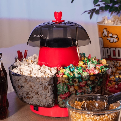CECOTEC FUN&TASTE P'CORN LOTUS Rojo - Palomitero 1200W