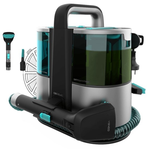 CECOTEC CONGA 4000 CARPE&SPOT CLEAN XL Negro-Azul - Aspirador con Cable 400W