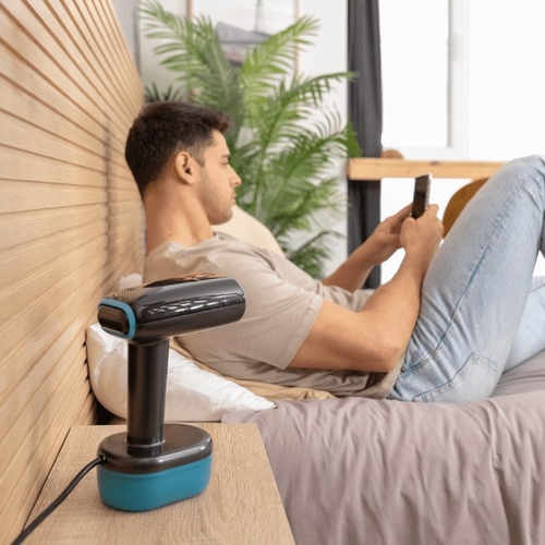 CECOTEC IRONHERO 1800 FORCE Negro-Azul - Plancha de Vapor 1800W