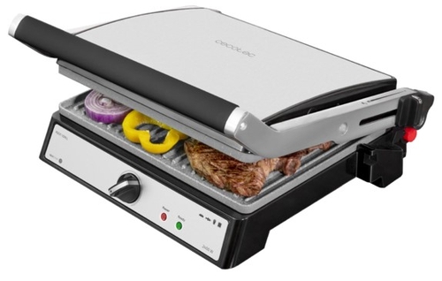 CECOTEC ROCK'NGRILL 2400 ULTRARAPID INOX - Plancha de Asar Grill 2400W