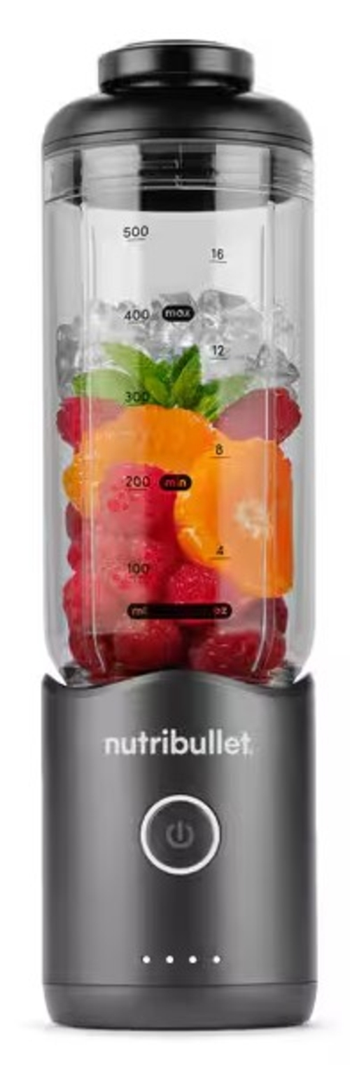 Nutribullet NBP013GM Gris Oscuro - Batidora de Mano Portátil
