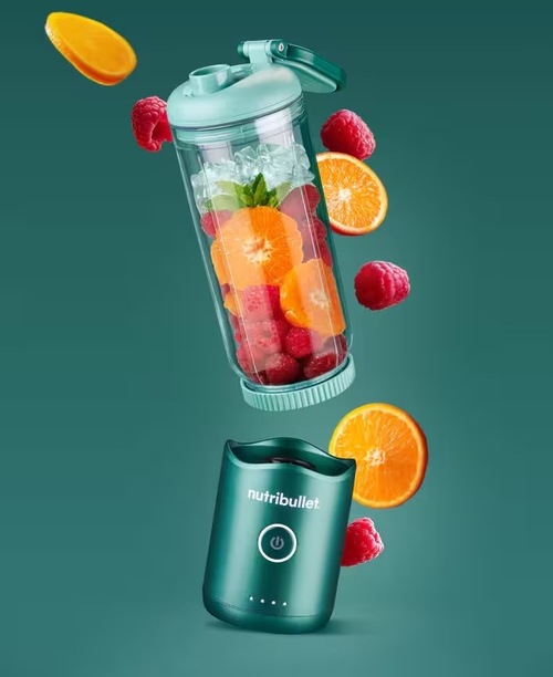Nutribullet NBP013GR Verde - Batidora de Mano Portátil