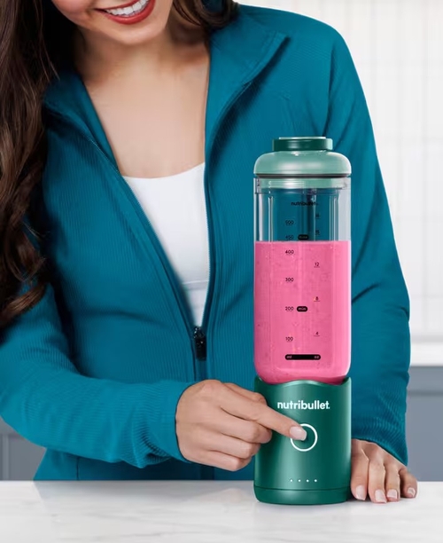 Nutribullet NBP013GR Verde - Batidora de Mano Portátil