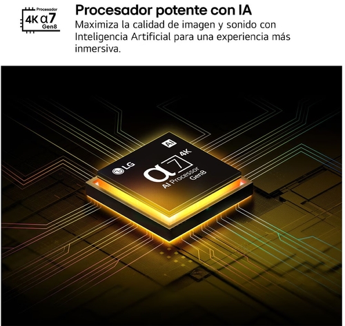 LG 55NANO81A6A Negro - TV 55" NanoCell 4K Smart TV