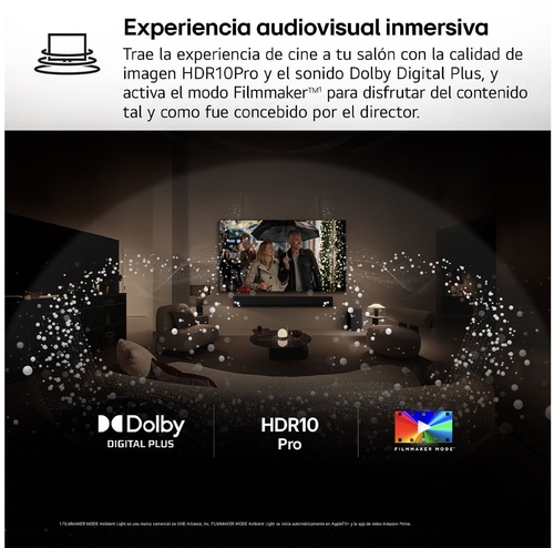 LG 55NANO81A6A Negro - TV 55" NanoCell 4K Smart TV