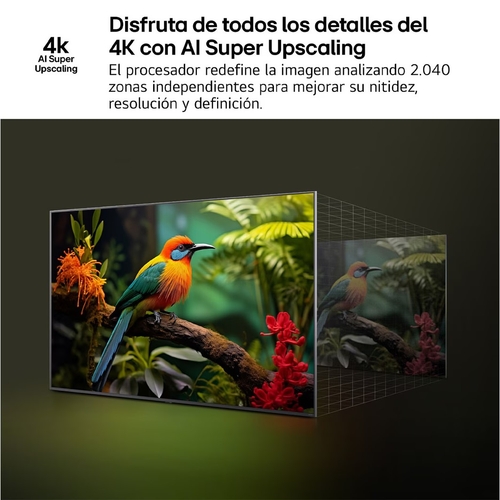 LG 50NANO81A6A Negro - TV 50" 4K UHD Smart TV