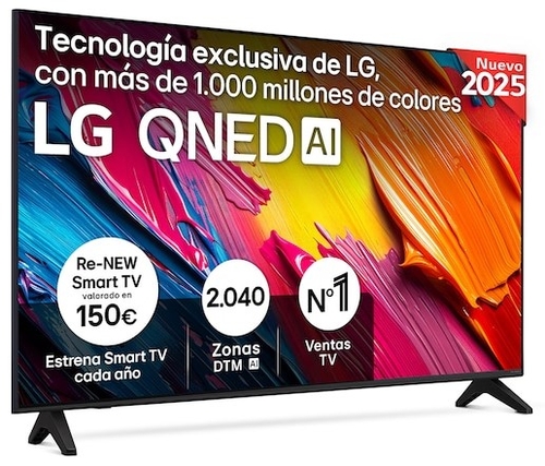 LG 43QNED70A6A Negro - TV 43" QNED 4K Smart TV