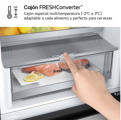 LG GBV22NCCPY INOX - Frigorífico Combi No Frost