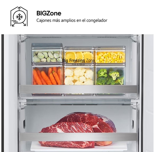 LG GBV22NCCPY INOX - Frigorífico Combi No Frost