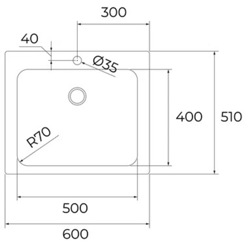 TEKA UNIVERSE 60 T-XP 1C MAX INOX - Fregadero 60CM