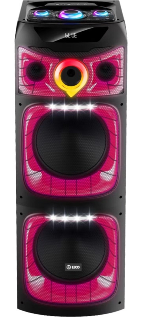 ELCO PDT-2124DJ Negro - Altavoz Portátil 220W