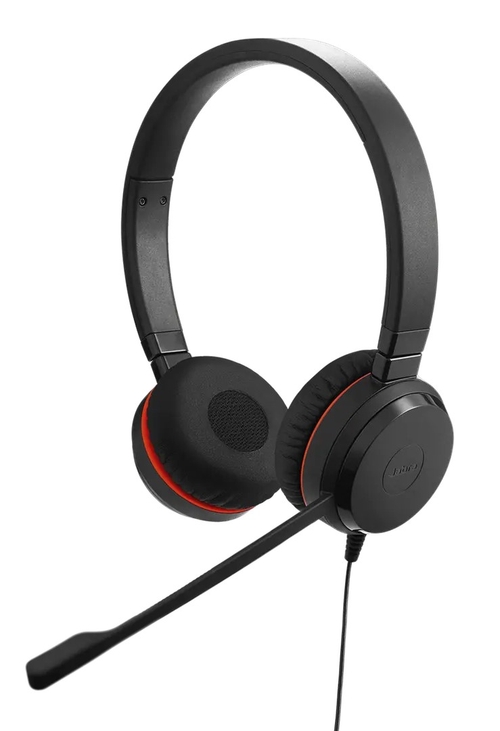 jabra EVOLVE 20 MS Negro - Auricular de Diadema Con Cable