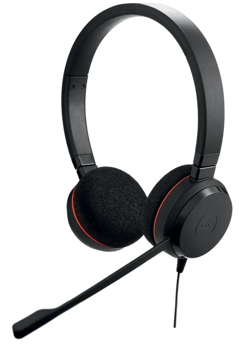 jabra EVOLVE 20 MS Negro - Auricular de Diadema Con Cable