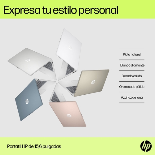 HP 15-FD0232NS Azul - Ordenador Portátil 15.6" 16GB 512GB