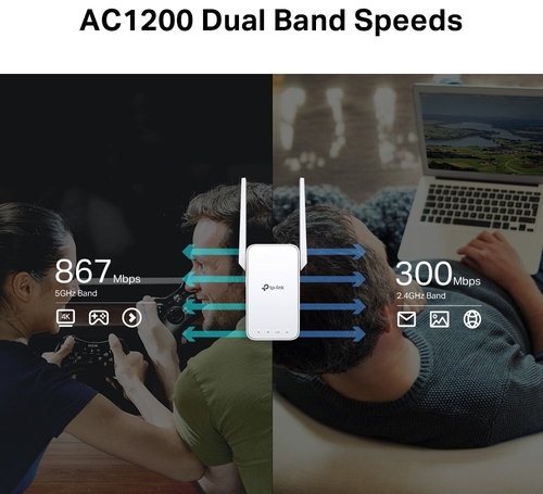 TPLINK RE315 - Repetidor Wifi Blanco