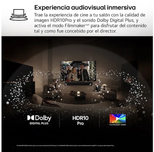 LG 55QNED70A6A Negro - TV 55" QNED 4K Smart TV