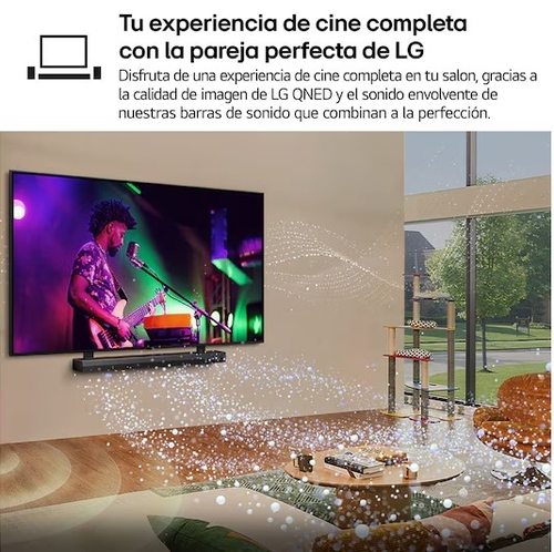 LG 55QNED70A6A Negro - TV 55" QNED 4K Smart TV