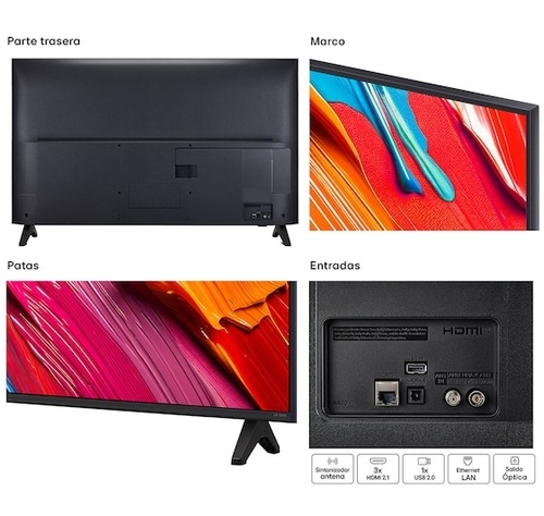 LG 55QNED70A6A Negro - TV 55" QNED 4K Smart TV