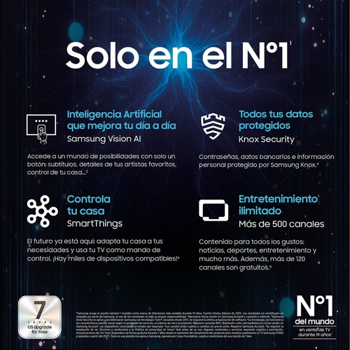 SAMSUNG TQ55S85FAU Grafito - TV 55" OLED 4K Smart TV