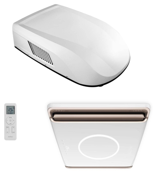 DAITSU AAD 09 Blanco - Aire Acondicionado Split Caravana Slim