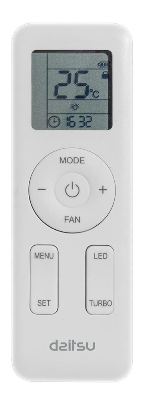 DAITSU AAD 09 Blanco - Aire Acondicionado Split Caravana Slim