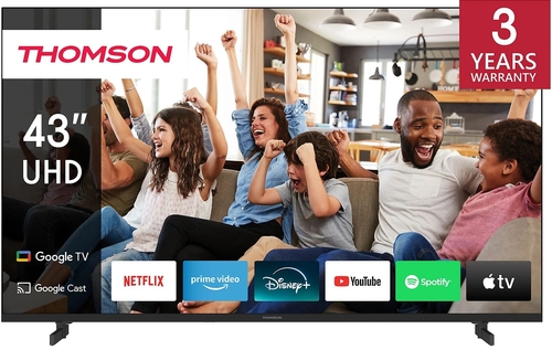 THOMSON 43UG4S14 Negro - TV 43" UHD 4K Smart TV