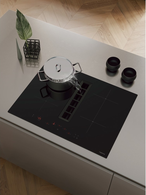 MEPAMSA INDU VALUE-R Negro - Vitrocerámica de Inducción + EXTRACTOR 70CM
