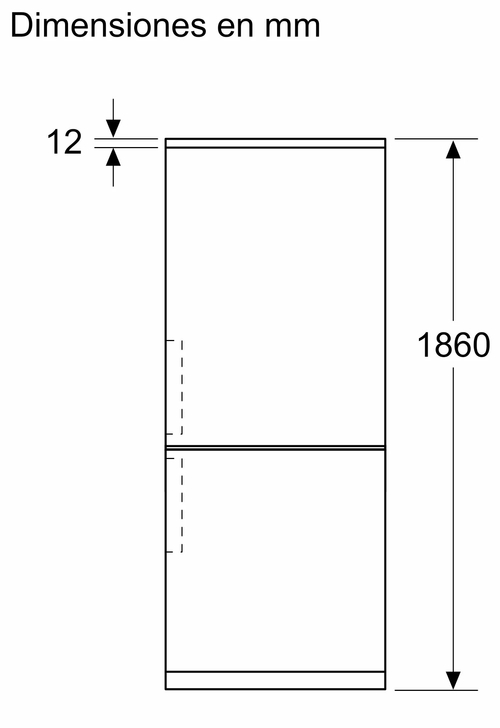 BALAY 3KFC653WI Blanco - Frigorífico Combi No Frost