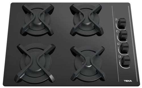 TEKA GBC 64003 KBN Negro - Placa de Gas 60CM Gas Natural  
