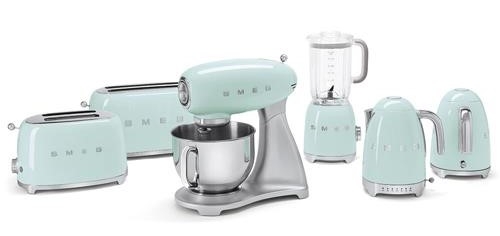 SMEG SMF-01-PGEU Verde Brillante - Robot de Cocina 800W