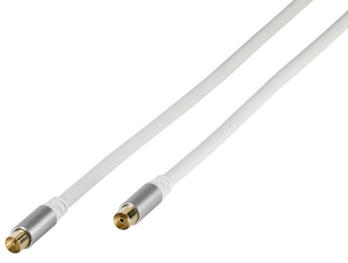 VIVANCO COAXIAL M/H 43149 Blanco - Cable 2 m