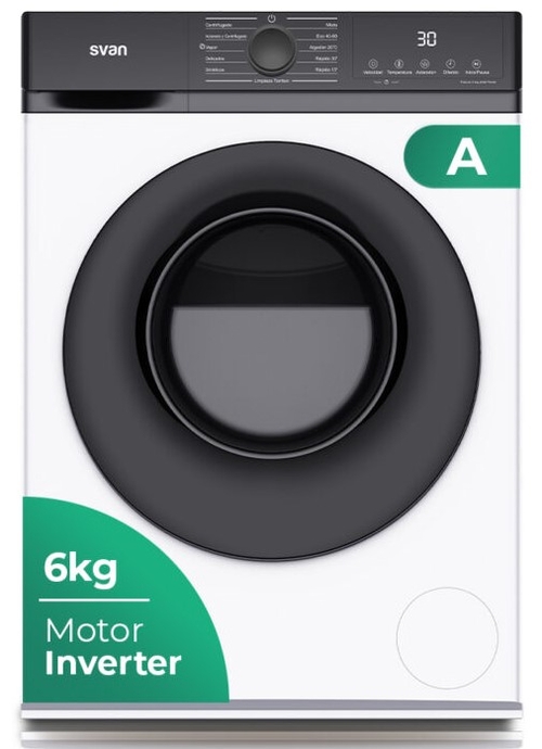 SVAN SL6203AIDV Blanco - Lavadora Carga Frontal 6KG 1200RPM