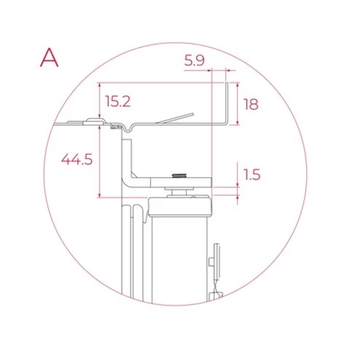 TEKA RSF 73385 FI Integrable - Congelador Vertical No Frost