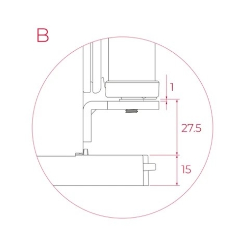 TEKA RSF 73385 FI Integrable - Congelador Vertical No Frost