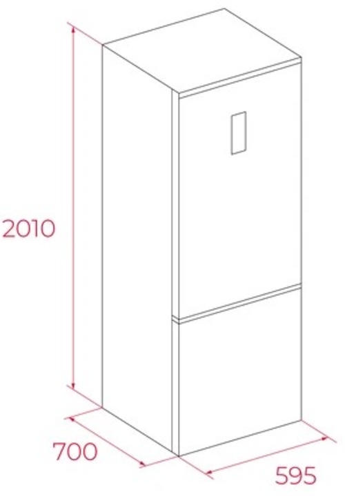 TEKA RBF 88680 SS INOX - Frigorífico Combi No Frost