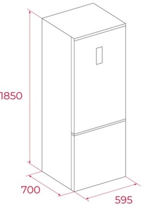 TEKA RBF 64660 SS INOX - Frigorífico Combi No Frost
