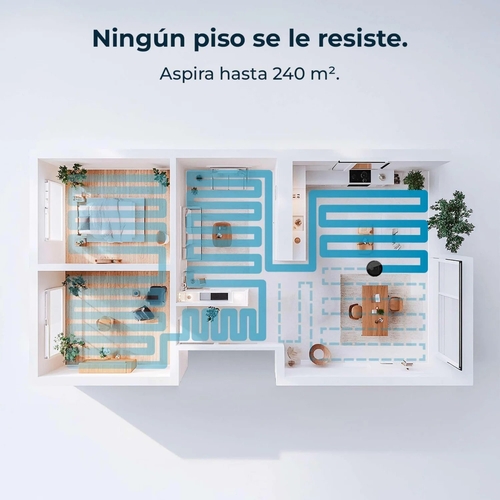 CECOTEC CONGA X50 Negro - Robot Aspirador 15000Pa