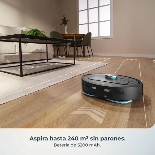 CECOTEC CONGA X50 Negro - Robot Aspirador 15000Pa