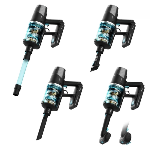 CECOTEC RX50 PET FLEX Negro-Azul - Aspiradora de Escoba 750W