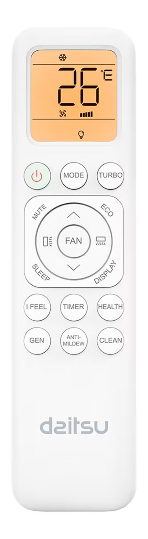 DAITSU DS-18KZ Blanco - Aire Acondicionado Split 4420 Frig y 4558 Kcal