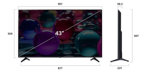 LG 43UA73003LA Negro - TV 43" UHD 4K SmartTV