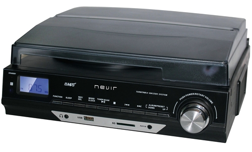 NEVIR NVR-811VMUC -Tocadiscos Negro