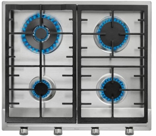 TEKA EX 60.1 4G AI AL DR CI INOX - Placa de Gas 60cm Gas Natural