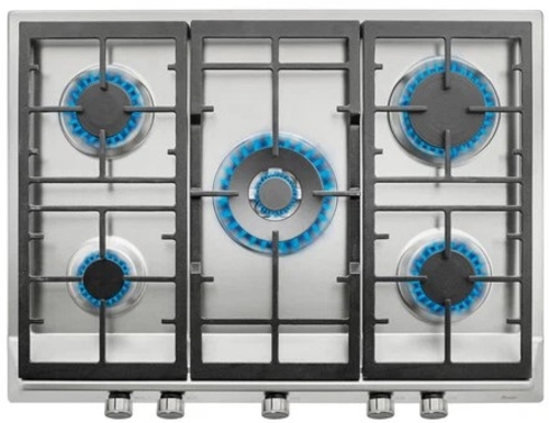 TEKA EX 70.1 5G AI AL DR CI INOX - Placa de Gas 70CM Gas Natural