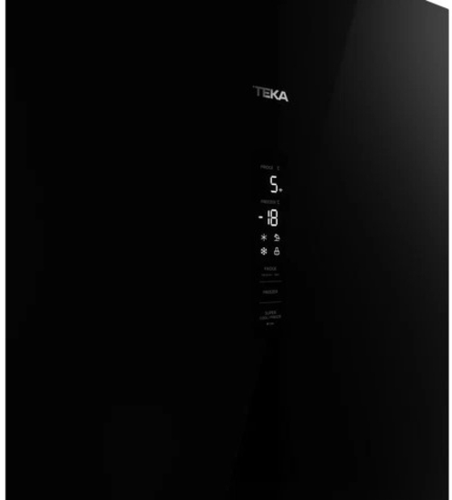 TEKA RBF 88670 GBK Cristal Negro - Frigorífico Combi No Frost