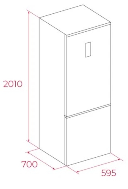 TEKA RBF 88670 Van Gogh - Frigorífico Combi No Frost