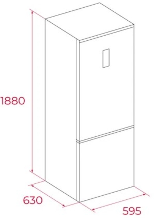 TEKA RBF 44630 WH Blanco - Frigorífico Combi No Frost