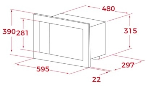 TEKA NEO MB 6200 BI WH Blanco - Microondas 750W 20L